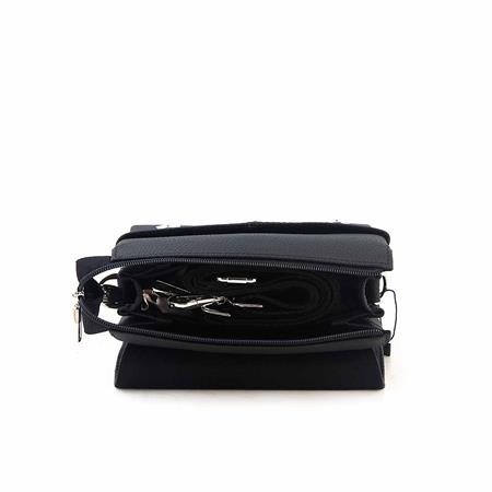 Mocassini Erkek Siyah Çapraz & Postacı Çanta