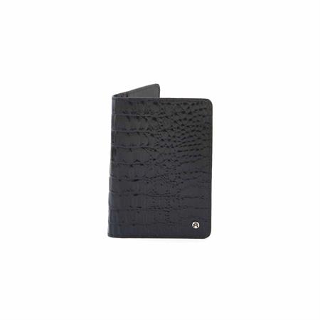 Mocassini Erkek Hakiki Deri Siyah Cüzdan Cüzdan