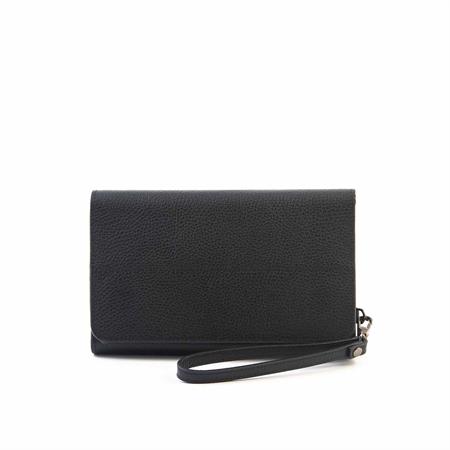 Mocassini Erkek Hakiki Deri Siyah Cüzdan Cüzdan