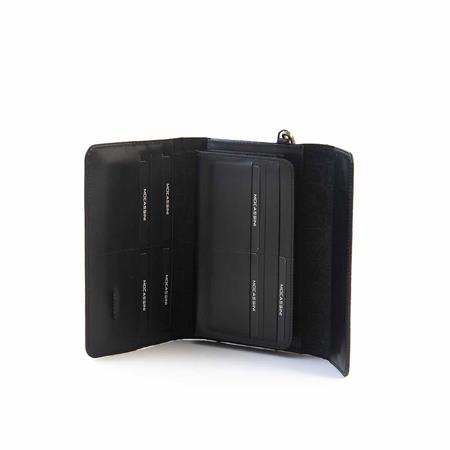 Mocassini Erkek Hakiki Deri Siyah Cüzdan Cüzdan