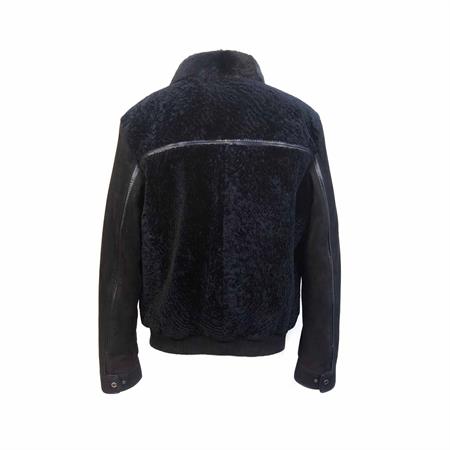 Mocassini Erkek Tekstil Lacivert-Siyah Deri Mont