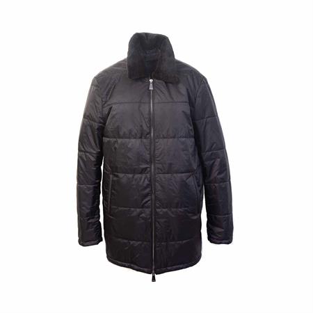 Mocassini Erkek Tekstil Siyah Deri Mont