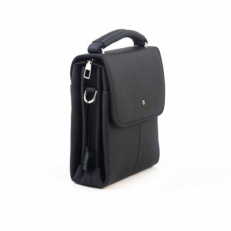 Mocassini Erkek Siyah El Çantası 