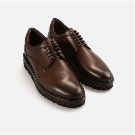 Mocassini Erkek Hakiki Deri Eva Taban Kahverengi Sipiro Günlük Ayakkabı