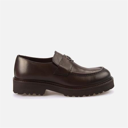 Mocassini Erkek Hakiki Deri Eva Taban Kahverengi Sipiro Günlük Ayakkabı