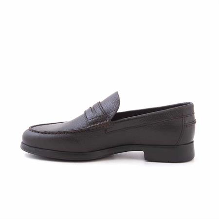 Mocassini Erkek Geyik Derisi Eva Taban Kahverengi Günlük Ayakkabı