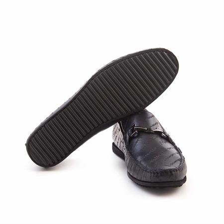 Mocassini Erkek Hakiki Deri Eva Taban Lacivert Günlük Ayakkabı