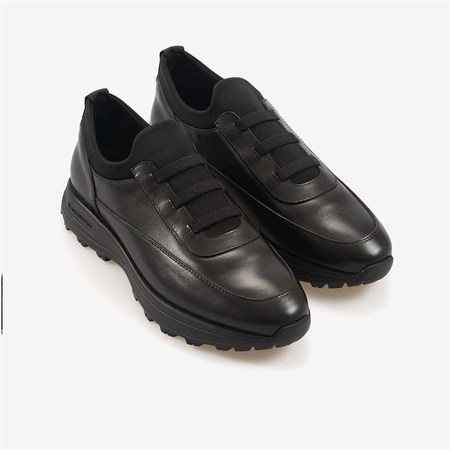 Mocassini Erkek Hakiki Deri Eva Taban Bağcıksız Lastik Detaylı Spor & Sneaker Ayakkabı 97945