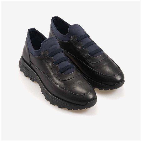 Mocassini Erkek Hakiki Deri Eva Taban Bağcıksız Lastik Detaylı Spor & Sneaker Ayakkabı 97945