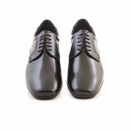 Mocassini Erkek Açma Deri Kauçuk Taban Siyah-Lacivert Klasik Ayakkabı