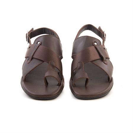 Mocassini Erkek Hakiki Deri Kahverengi Sandalet Ayakkabı