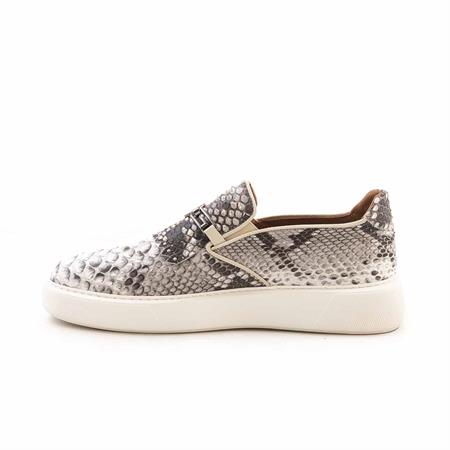 Mocassini Erkek Hakiki Deri Kauçuk Taban Bej Spor & Sneaker Ayakkabı