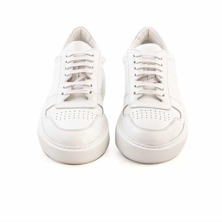 Mocassini Erkek Hakiki Deri Kauçuk Taban Beyaz Spor & Sneaker Ayakkabı