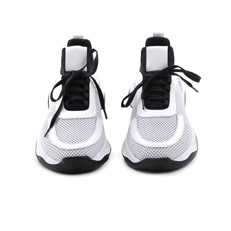 Mocassini Erkek Hakiki Deri Beyaz-Siyah Spor & Sneaker Ayakkabı