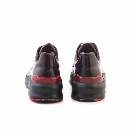 Mocassini Erkek Hakiki Deri Kauçuk Taban Bordo Spor & Sneaker Ayakkabı