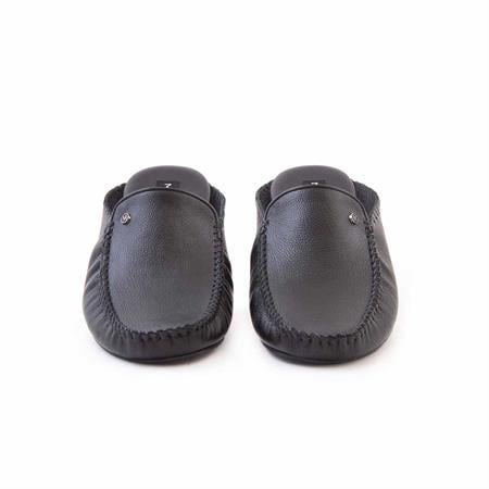 Mocassini Erkek Siyah Terlik Terlik