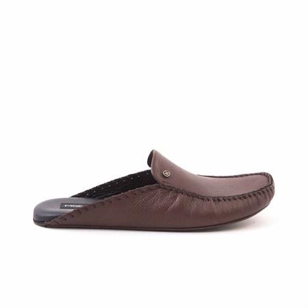 Mocassini Erkek Kahverengi Terlik Terlik