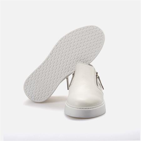 Mocassini Erkek Hakiki Deri Eva Taban Beyaz Spor & Sneaker Ayakkabı