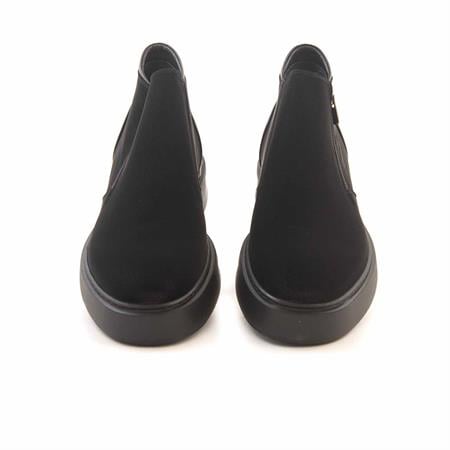 Mocassini Gold Erkek Hakiki Deri Eva Taban Siyah Bot 