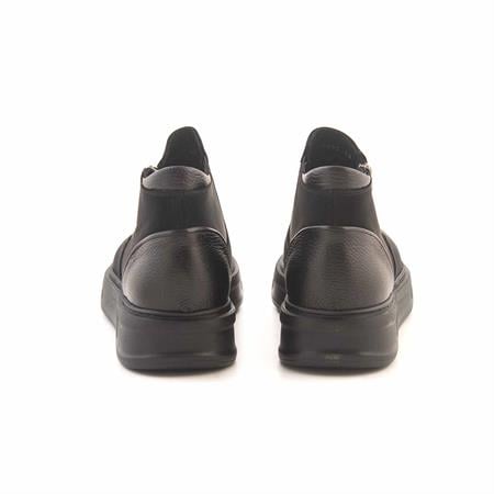 Mocassini Gold Erkek Hakiki Deri Eva Taban Siyah Bot 