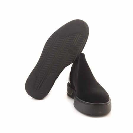 Mocassini Gold Erkek Hakiki Deri Eva Taban Siyah Bot 