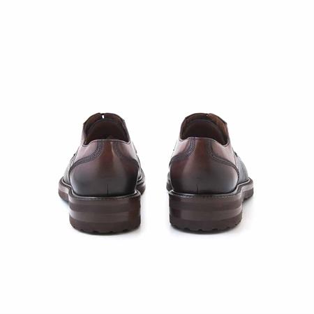 Mocassini Gold Erkek Açma Deri Eva Taban Kahverengi Günlük Ayakkabı