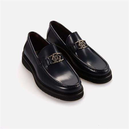 Mocassini Gold Erkek Hakiki Deri Eva Taban Lacivert Günlük Ayakkabı