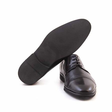 Mocassini Gold Erkek Hakiki Deri Eva Taban Siyah Klasik Ayakkabı