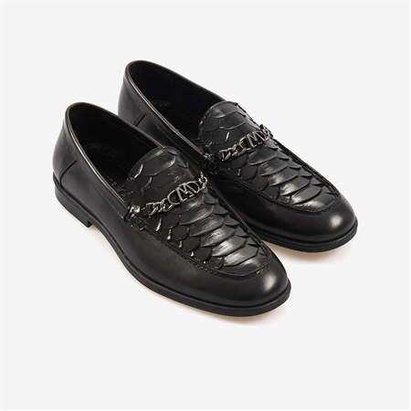 Mocassini Gold   Erkek Loafer A9215