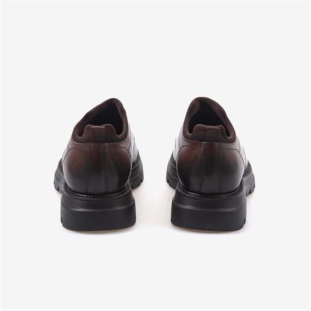 Mocassini Gold Geyik Derisi Kauçuk Taban Kahverengi Günlük Erkek Ayakkabı 67629S