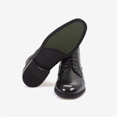 Mocassini Gold Hakiki Buffalo Deri Siyah Erkek Bot A7835