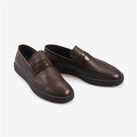 Mocassini Gold Hakiki Deri Erkek Günlük Ayakkabı 7651