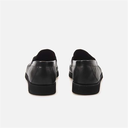 Mocassini Gold Erkek Hakiki Piton Eva Taban Siyah Günlük Ayakkabı