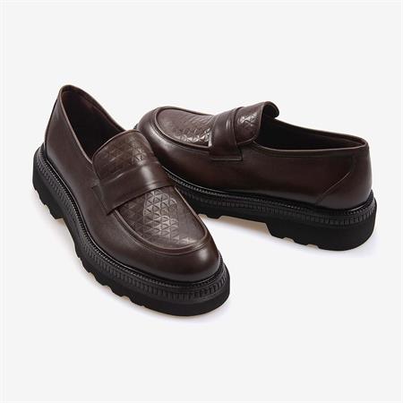 Mocassini Hakiki Deri Erkek Günlük Ayakkabı A4410-33