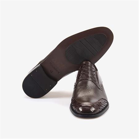 Mocassini Hakiki Deri Erkek Klasik Ayakkabı 9384