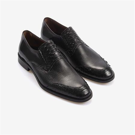 Mocassini Hakiki Deri Erkek Klasik Ayakkabı 9384