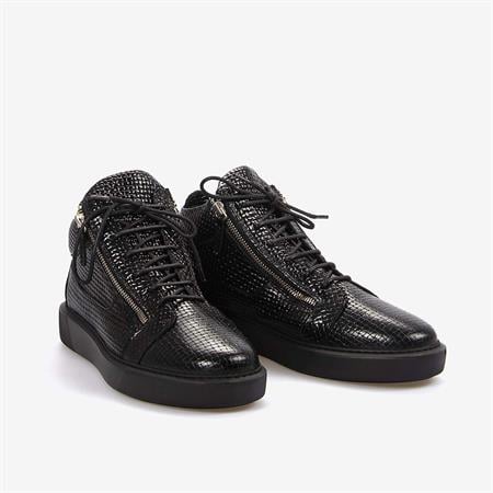 Mocassini Hakiki Deri Erkek Siyah Bot S5