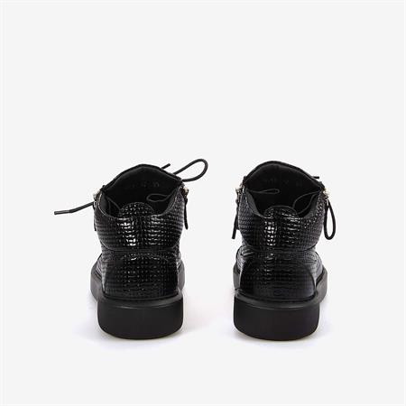 Mocassini Hakiki Deri Erkek Siyah Bot S5