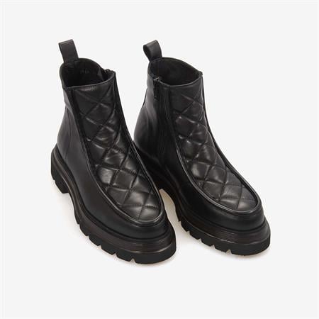 Mocassini Hakiki Deri Kadın Bot 7964