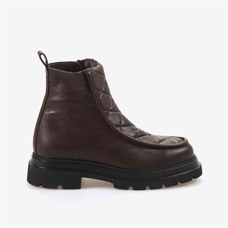 Mocassini Hakiki Deri Kadın Bot 7964