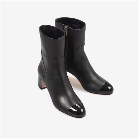 Mocassini Hakiki Deri Kadın Bot M103