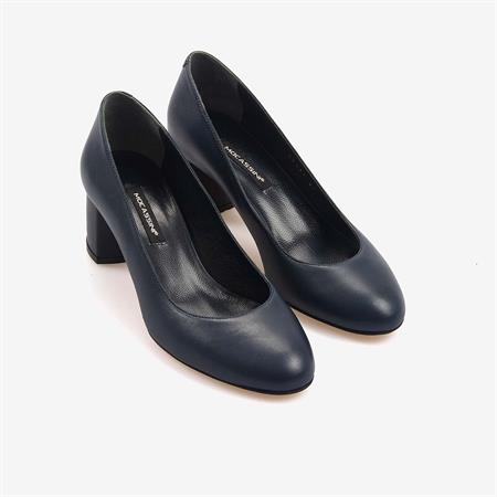 Mocassini Hakiki Deri Kadın Günlük Topuklu Ayakkabı 73832