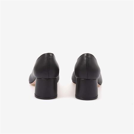 Mocassini Hakiki Deri Kadın Günlük Topuklu Ayakkabı 73832