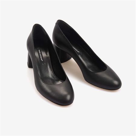 Mocassini Hakiki Deri Kadın Günlük Topuklu Ayakkabı 73832