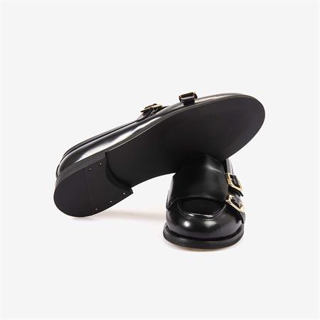 Mocassini Hakiki Deri  Kadın Klasik Ayakkabı 5328-01