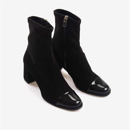 Mocassini Hakiki Deri Kadın Süet Bot 9209-21