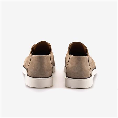 Mocassini Hakiki Deri Süet Kauçuk Taban Erkek Günlük Ayakkabı C5642