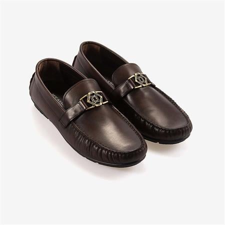 Mocassini Hakiki Deri Tokalı Erkek Loafer M584