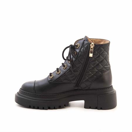 Mocassini Kadın Hakiki Deri Eva Taban Siyah Günlük Bot