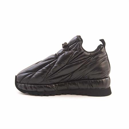 Mocassini Kadın Hakiki Deri Eva Taban Siyah Günlük Bot